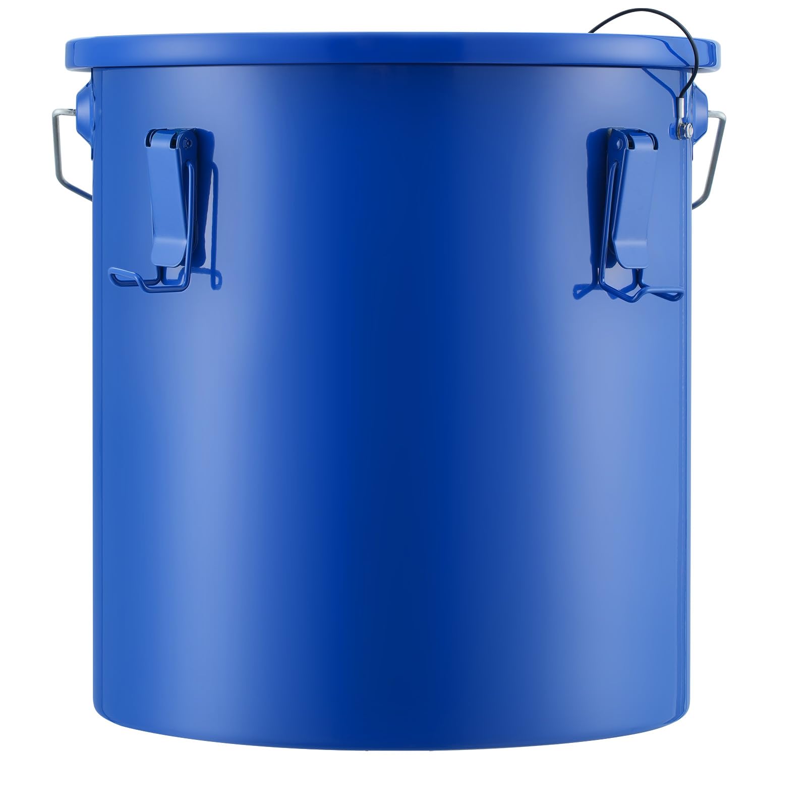 VEVOR Fryer Grease Bucket - 6 Gal Carbon Steel Oil Disposal Caddy with Rust-Proof Coating, Transport Container with Lid, Lock Clips, Filter Bag for Hot Cooking Oil Filtering - Image 9