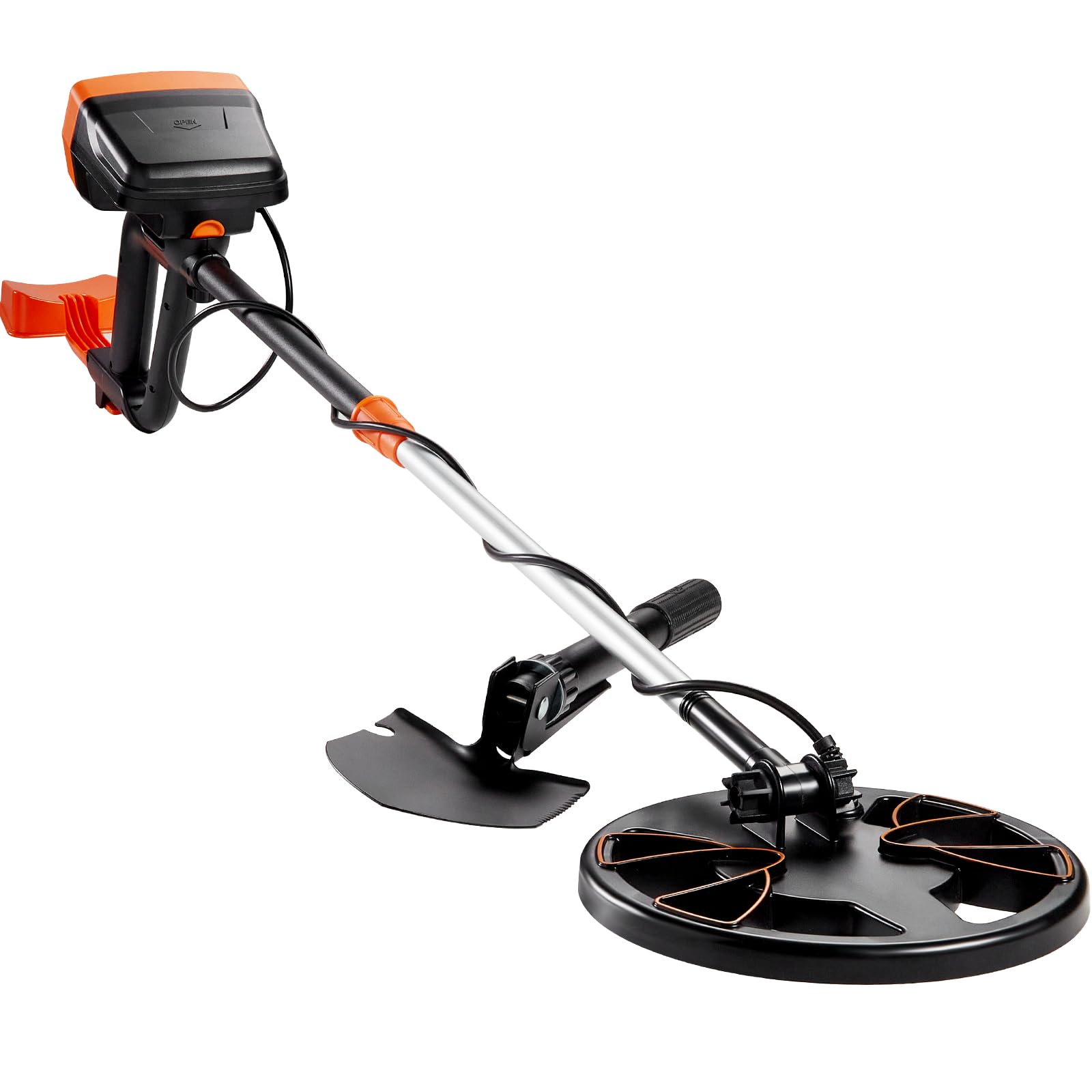 VEVOR Metal Detector for Adults & Kids, 8 Inch Waterproof Search Coil with High Accuracy Pointer Display, Adjustable 38''-49'' Gold Detector, Lightweight Aluminum Stem for Detecting Gold Treasure - Image 11
