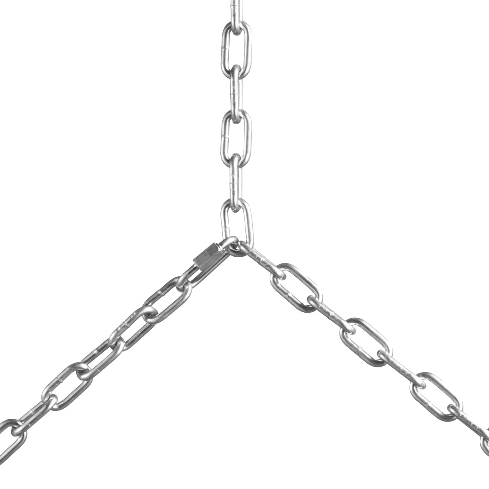 VEVOR Proof Coil Chain, 3/16" x 10', 1100 lbs Safe Working Load, Zinc Plated Proof Tested Coil Chain with Two Quick Links, Galvanized Carbon Steel Link Chain for Towing, Hanging, Camping, Pet Towing - Image 12